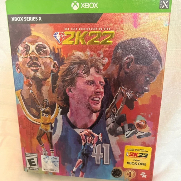 NBA 2K22 75th Anniversary Anniversary Edition-XBOX SERIES X. NEW - Picture 3 of 5